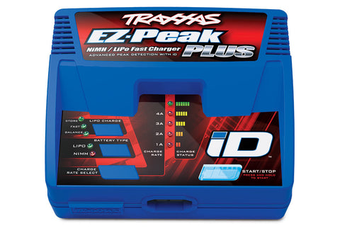 Traxxas EZ-Peak Plus 4-amp NiMH/LiPo Fast Charger with iD™ Auto Battery Identification (TRA 2970)